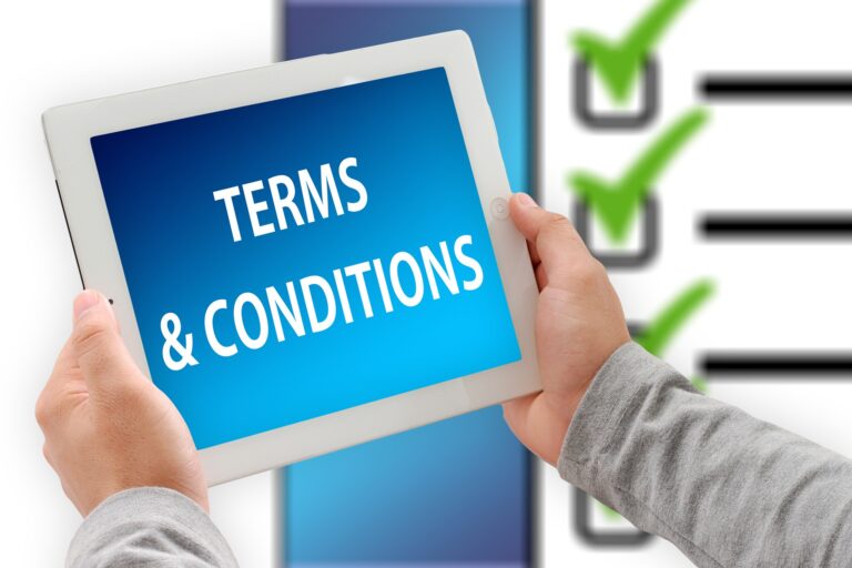 Terms and Condirions